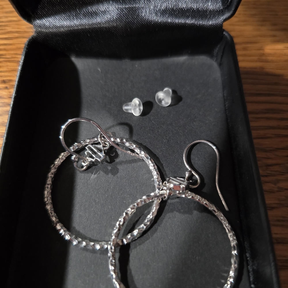 HD Silver Hoop Earrings